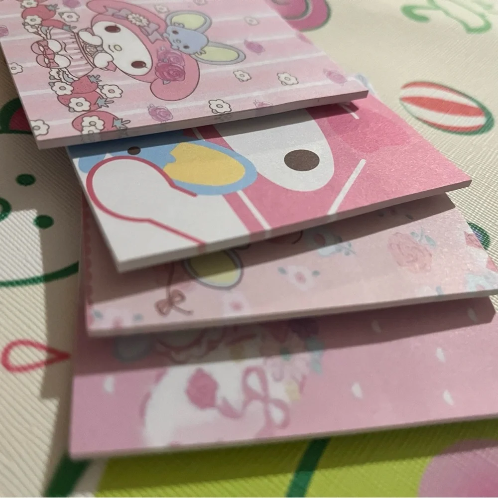 My Melody Sanrio Inspired Memo Note Bundle